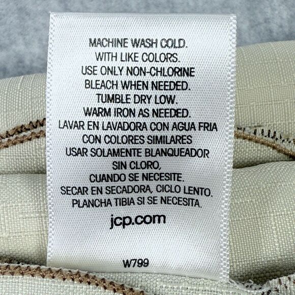 Fall Leaves Table Cloth & Apron Scalloped Cut Out Leaf Embroider Autumn Harvest - Picture 11 of 13